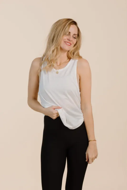 Alba Tank Top White sold by Ivalo.com
