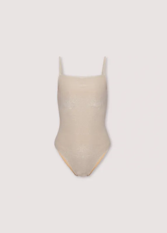 Swimsuit Lurex White sold by Ivalo.com