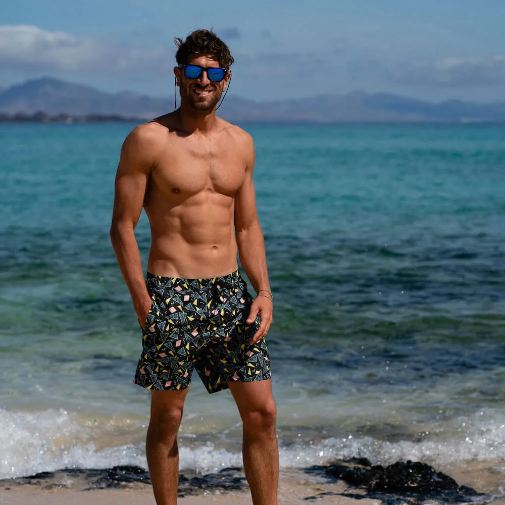 Swim Boxer Medium Black 80s Print sold by Ivalo.com product image thumbnail 2