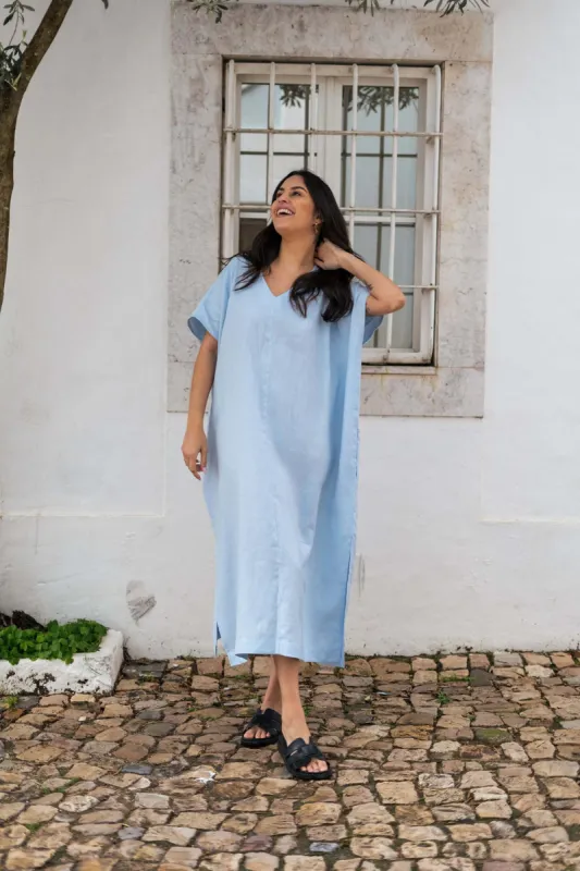 Naomi Dress Sky Blue sold by Ivalo.com
