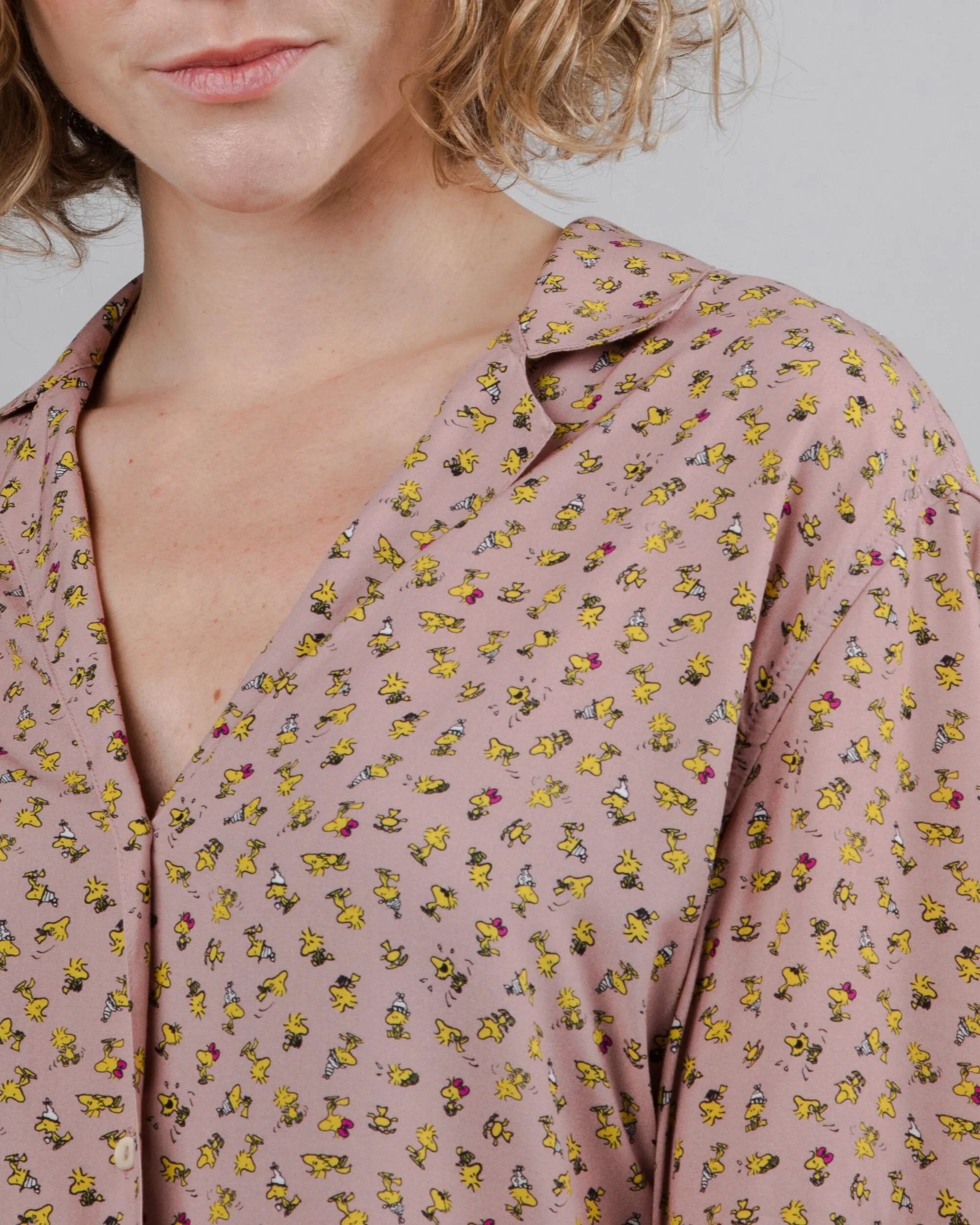 Peanuts Woodstock Aloha Blouse Pink sold by Ivalo.com product image thumbnail 2