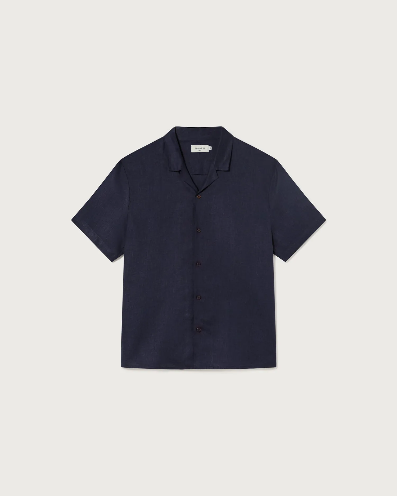 Hemp Jules Unisex Shirt Navy sold by Ivalo.com product image thumbnail 5