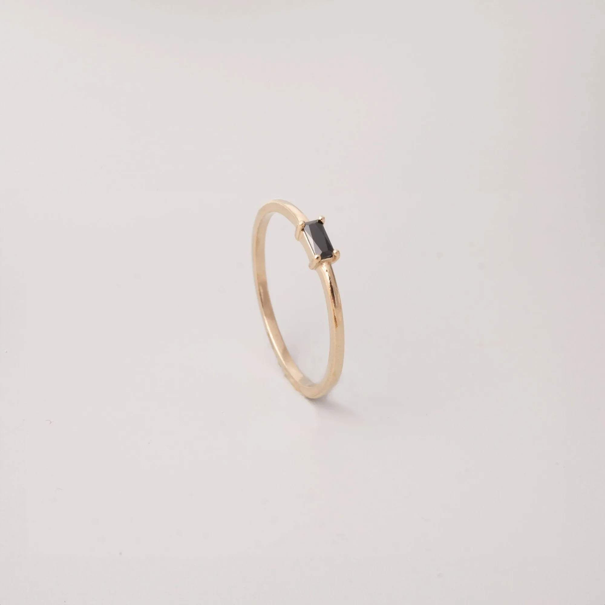 Baguette Ring Black sold by Ivalo.com