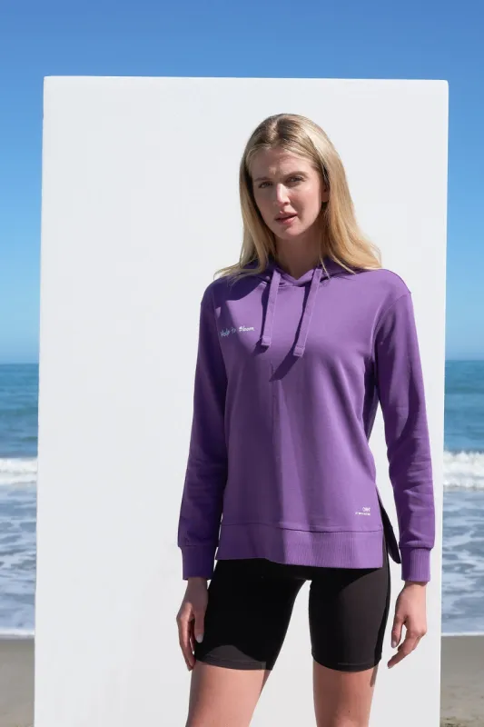 Printed Hoodie Purple sold by Ivalo.com