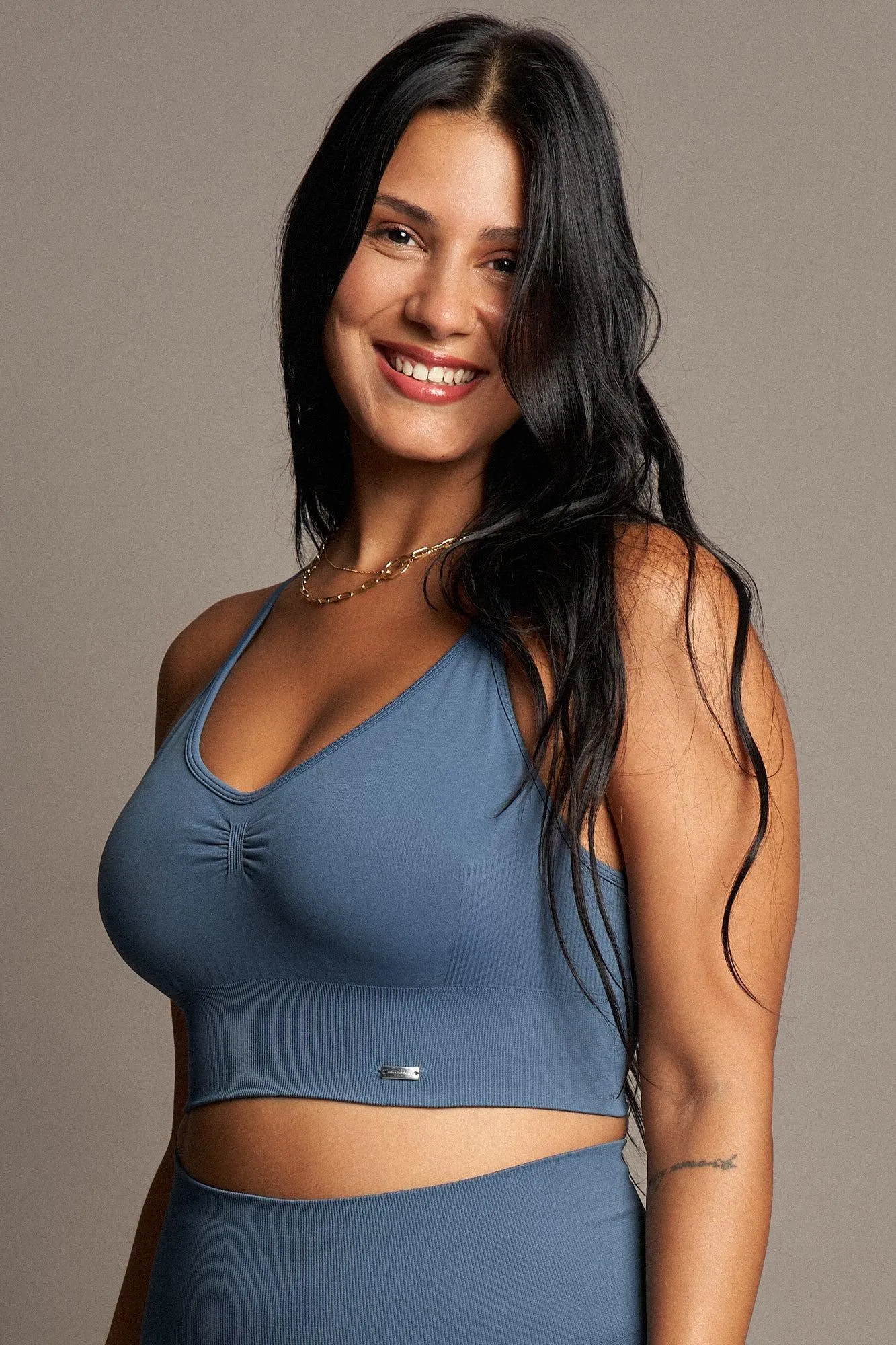 Yin Yang Sports Bra Jade Green sold by Ivalo.com