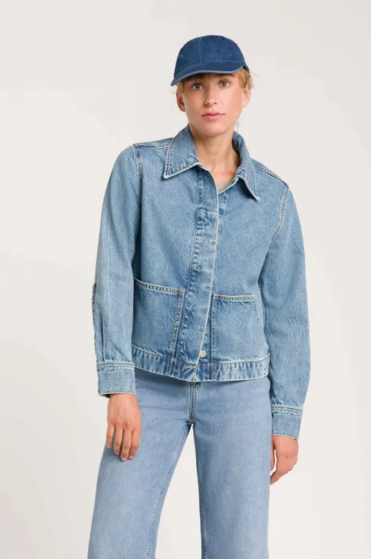 Ota Denim Jacket Cindy Mid Worn sold by Ivalo.com