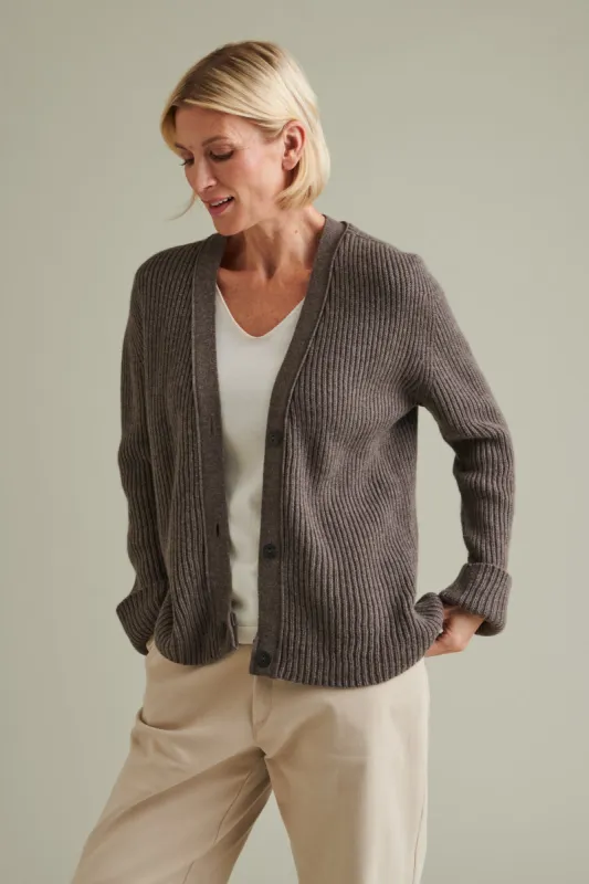 Aasla Cardigan Brown sold by Ivalo.com