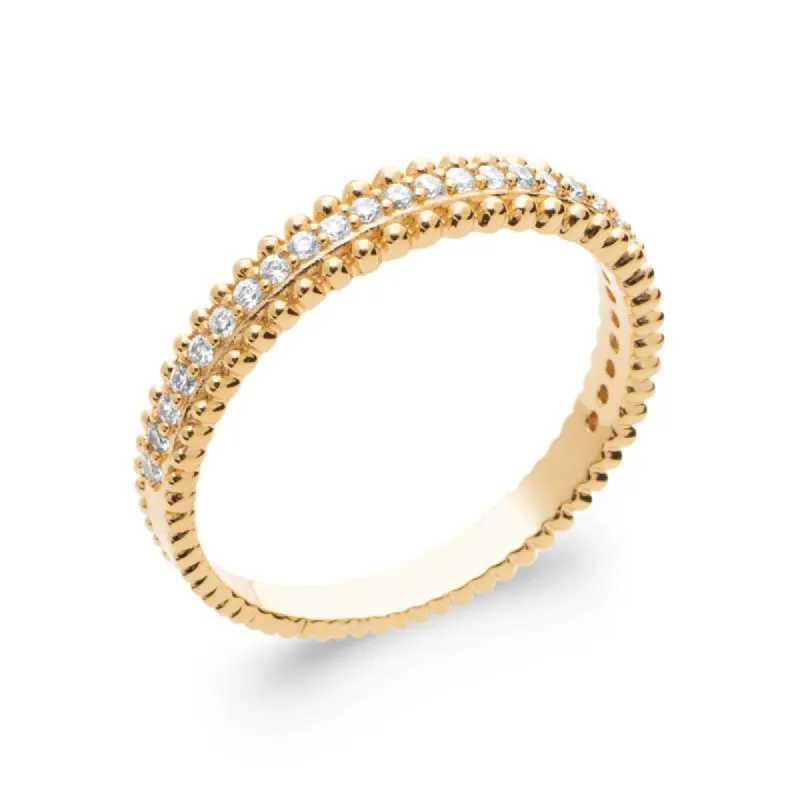 Greek Zirconita Ring Gold sold by Ivalo.com