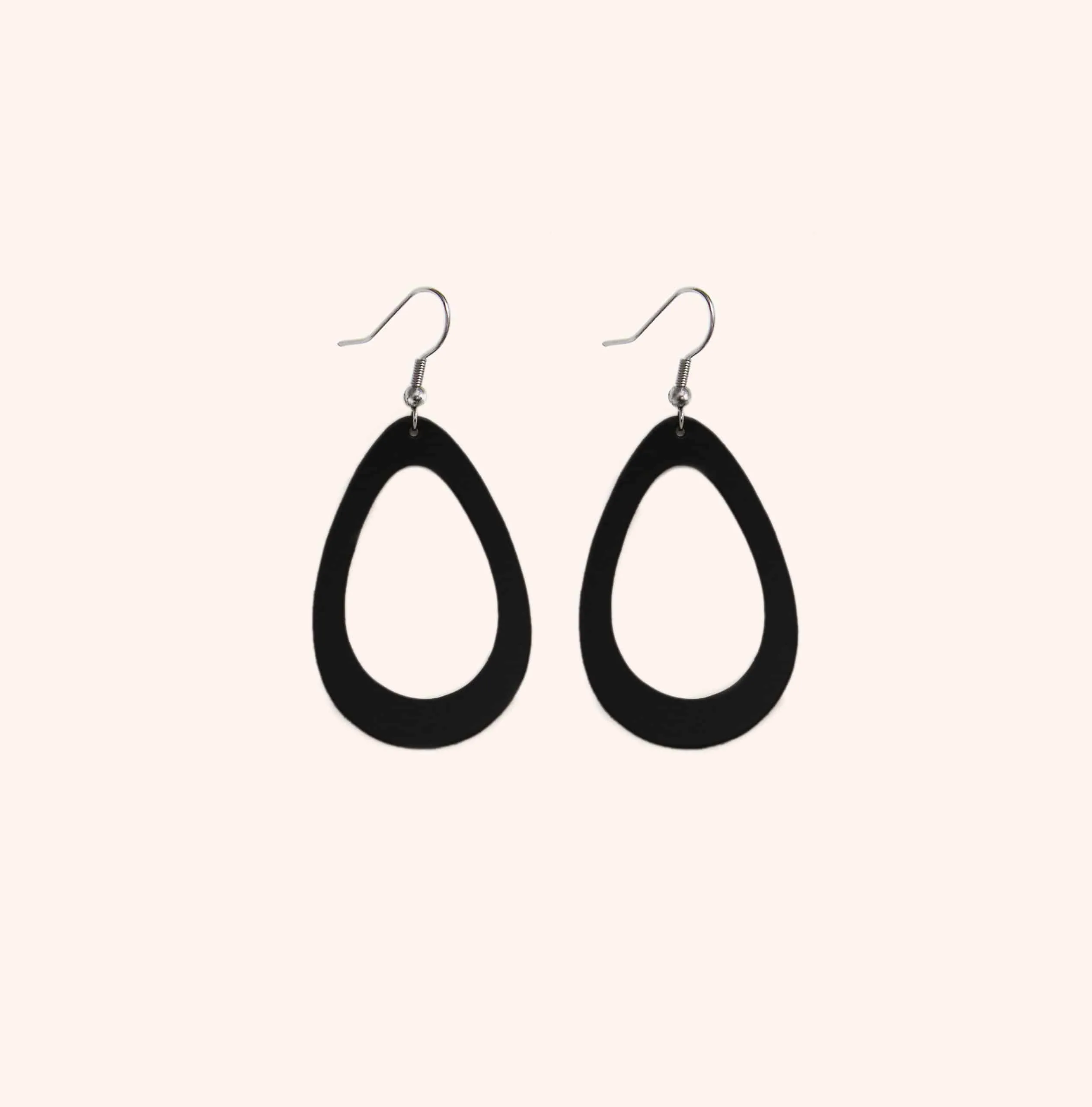 Sade Raindrop Petite Earrings Recycled Leather sold by Ivalo.com product image thumbnail 3