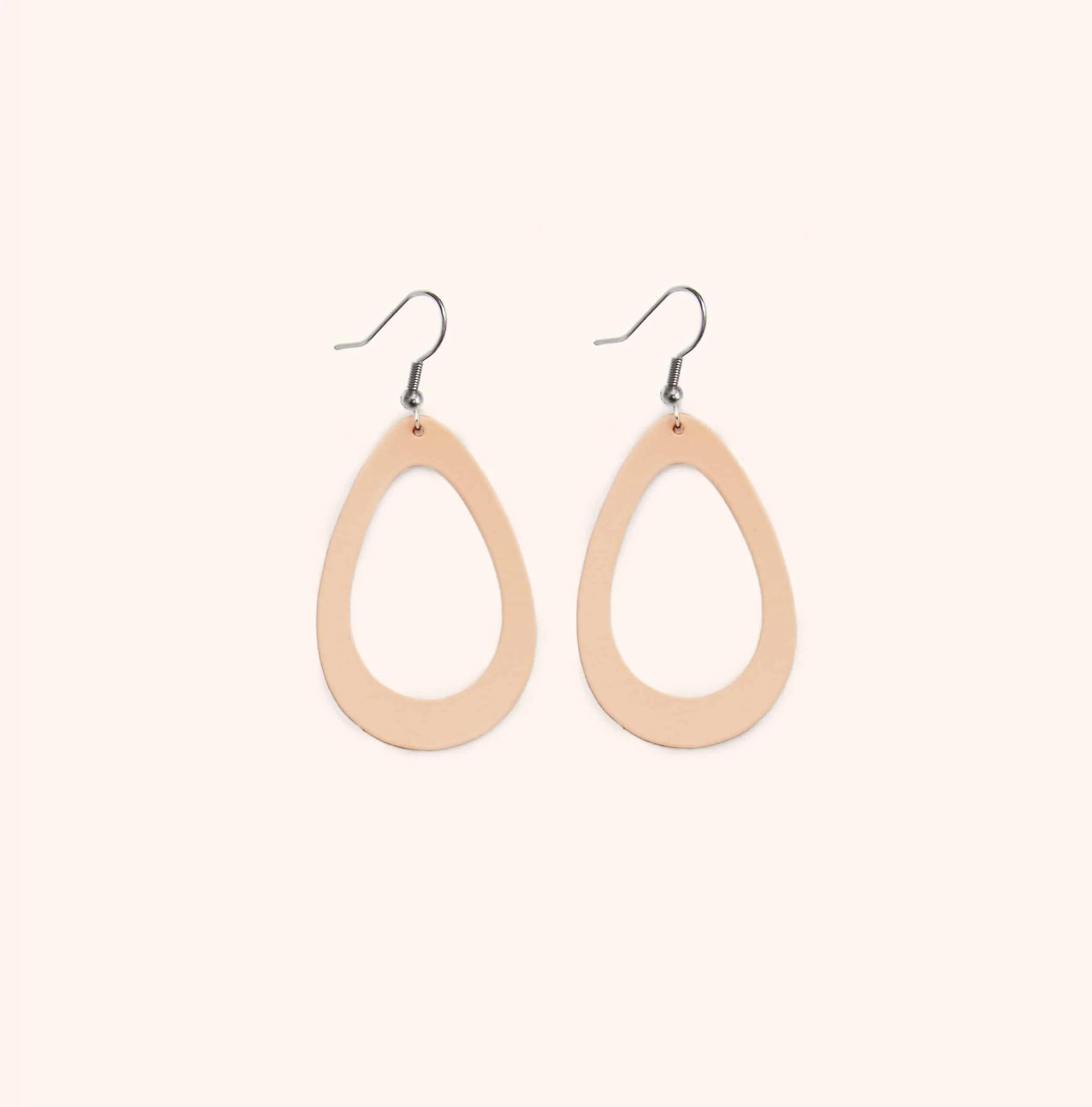 Sade Raindrop Petite Earrings Recycled Leather sold by Ivalo.com product image thumbnail 4