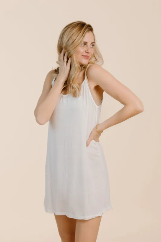 Luna Dress White sold by Ivalo.com