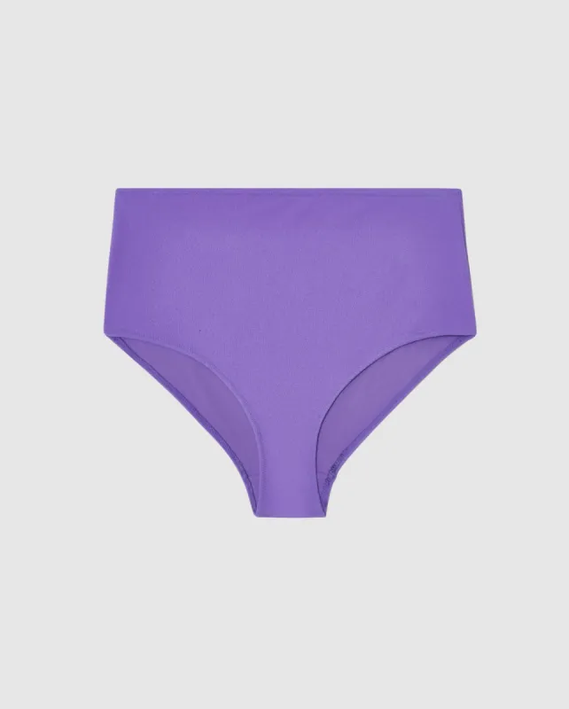 Highwaist Bikini Briefs Electric Lilac sold by Ivalo.com