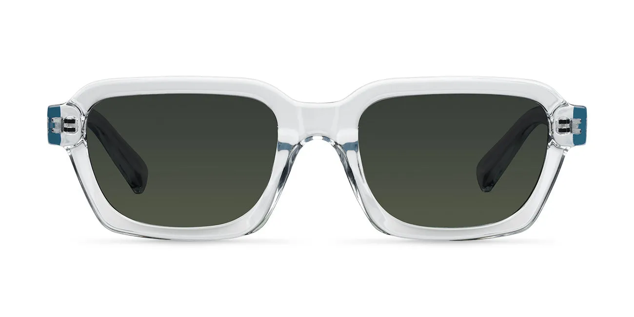 Adisa Sunglasses Sky Blue Olive sold by Ivalo.com