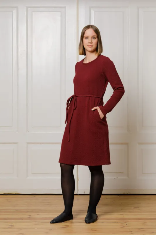 NOUKI Classic Dress Red sold by Ivalo.com