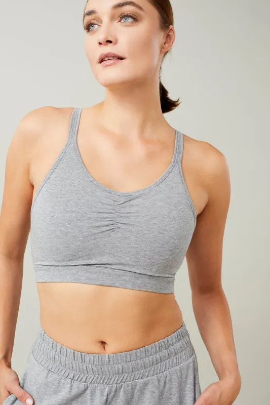 Infinity Bra Melange Grey sold by Ivalo.com