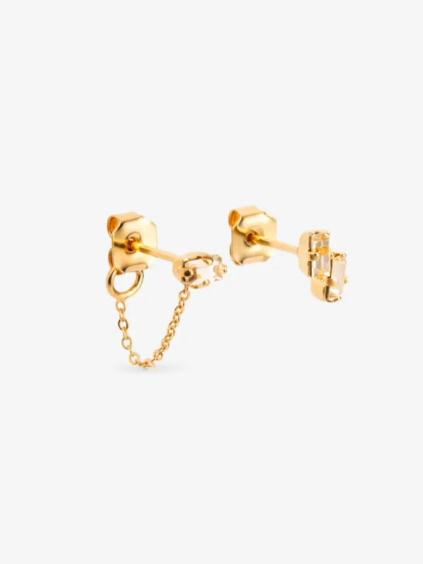 Blaise Pair of Earrings Champagne sold by Ivalo.com