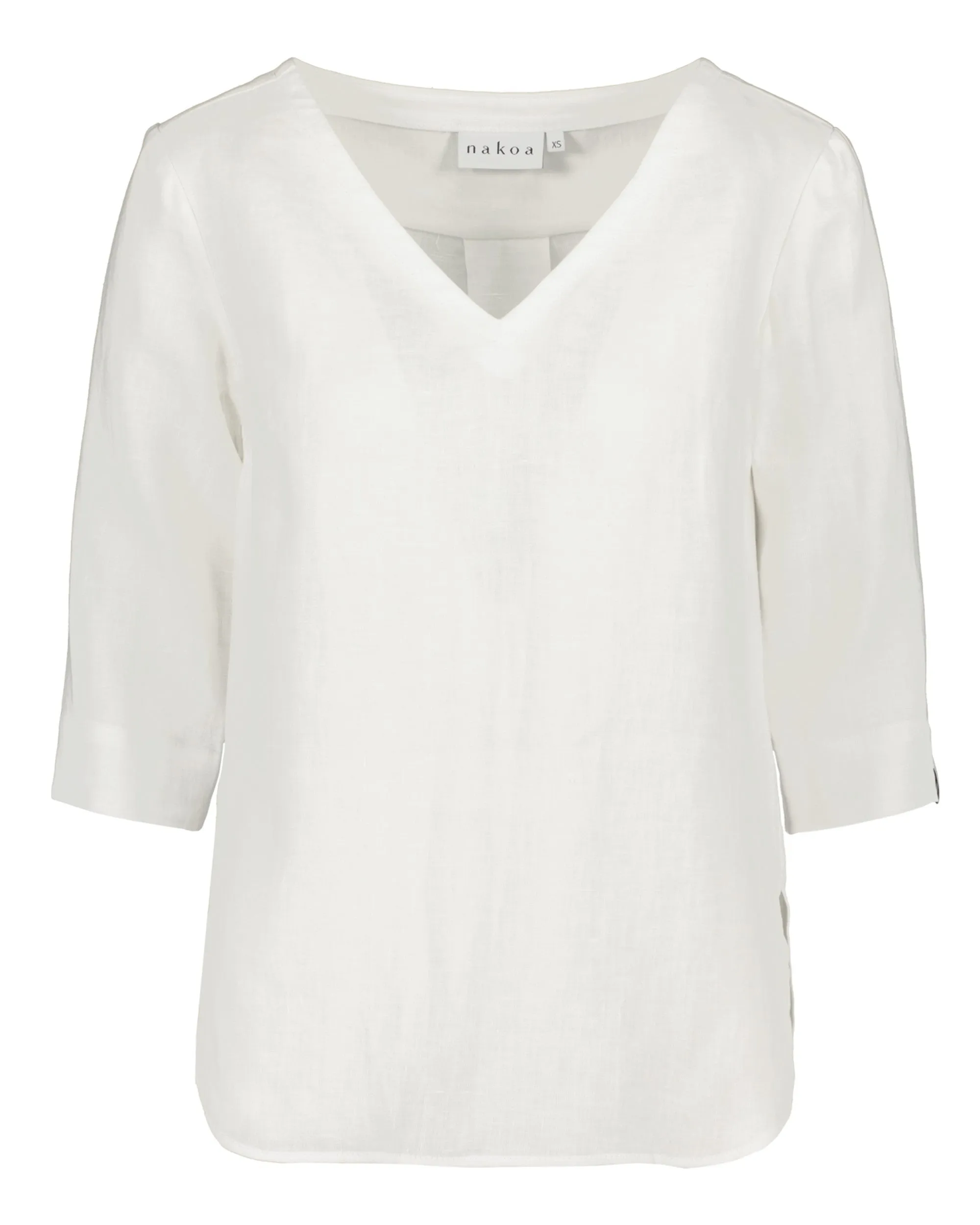 Vera Linen Blouse Coconut Milk White sold by Ivalo.com product image thumbnail 2