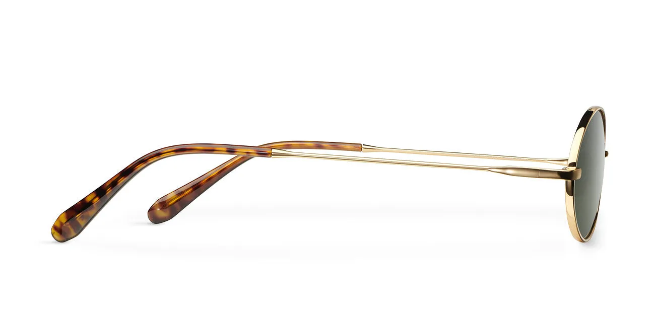 Amara Sunglasses Gold Olive sold by Ivalo.com product image thumbnail 3