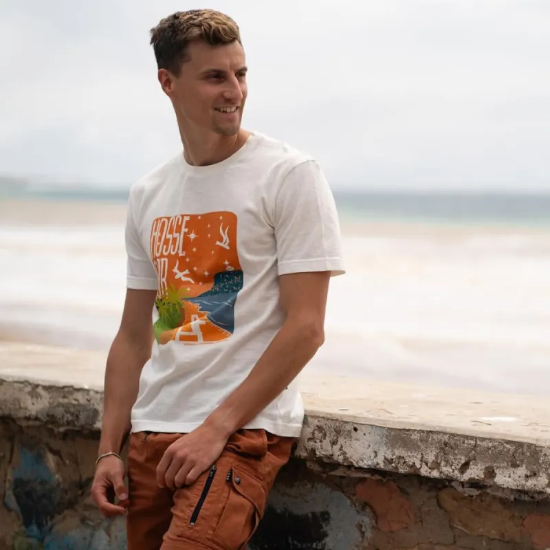 T-Shirt Hossegor White made by Ivalo.com