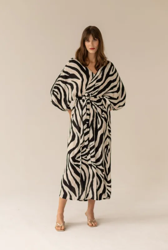 Pareo Dress Zebra Maxi sold by Ivalo.com