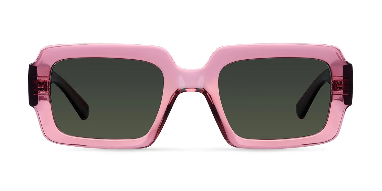 Kamali Sunglasses Dark Pink Olive sold by Ivalo.com