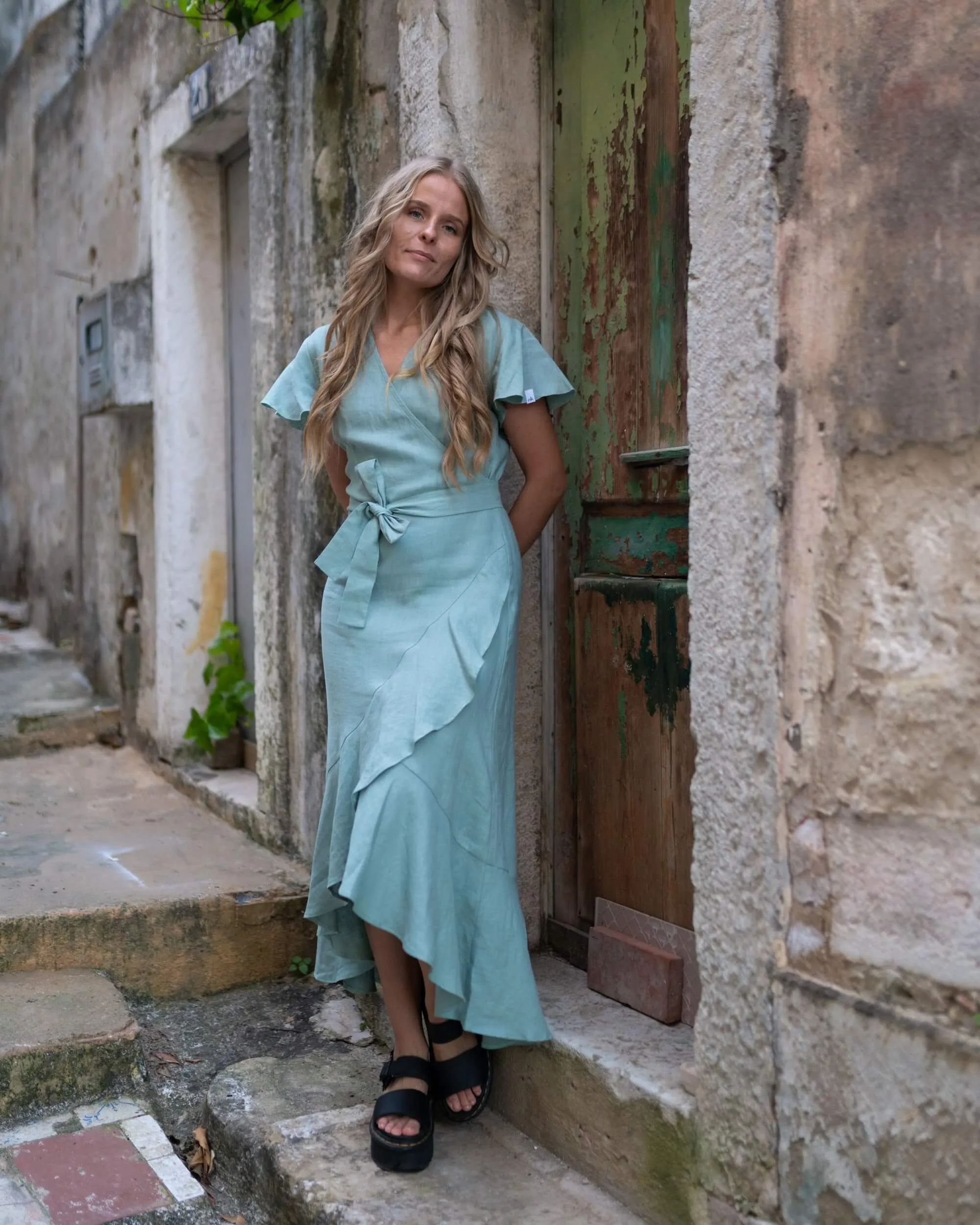 Annika Dress Desert Sage Green sold by Ivalo.com product image thumbnail 3