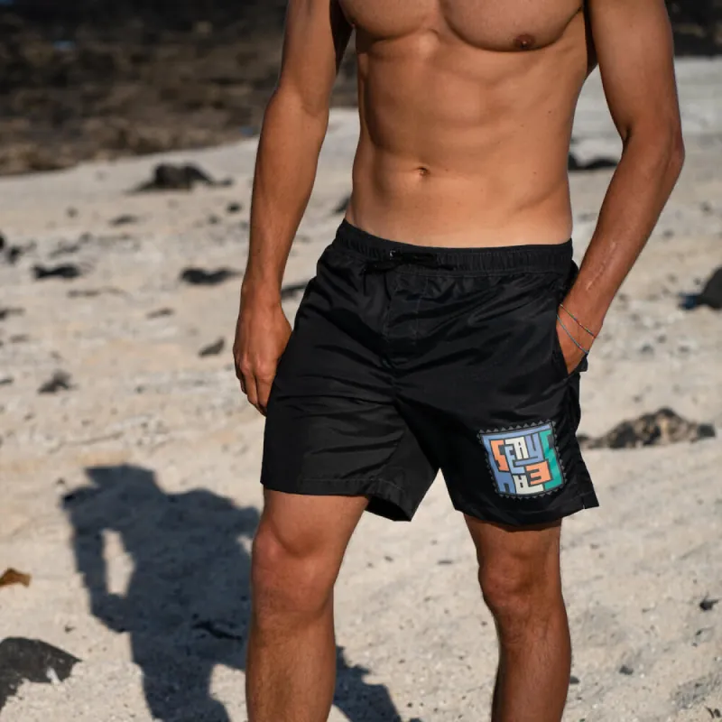 Swim Boxer Medium Black Akaup sold by Ivalo.com