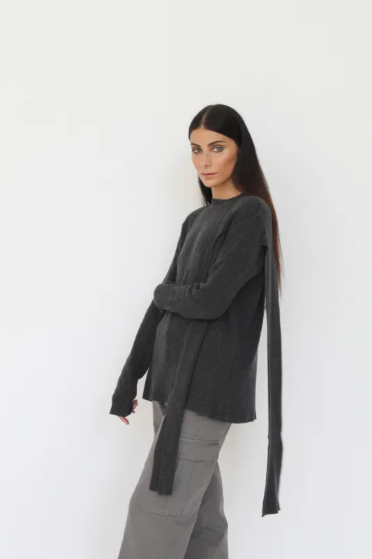 Antonia Cashmere Blend Knit With Side Bow sold by Ivalo.com