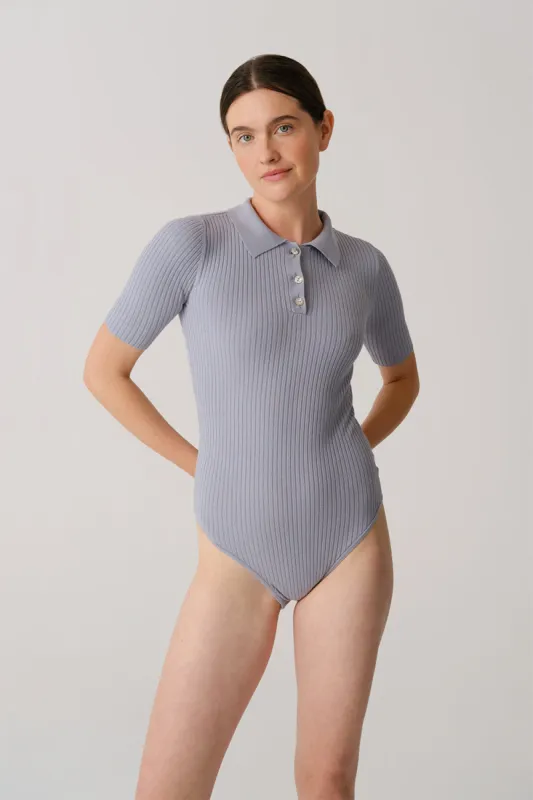 Tennis Bodysuit Ocean Grey sold by Ivalo.com