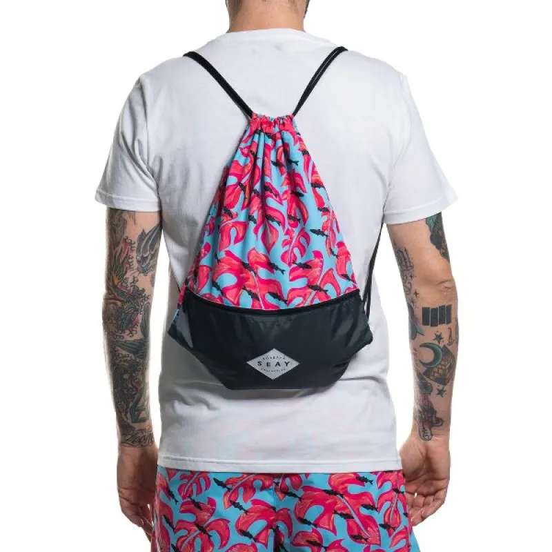 Gym Sack Monstera and Fish sold by Ivalo.com