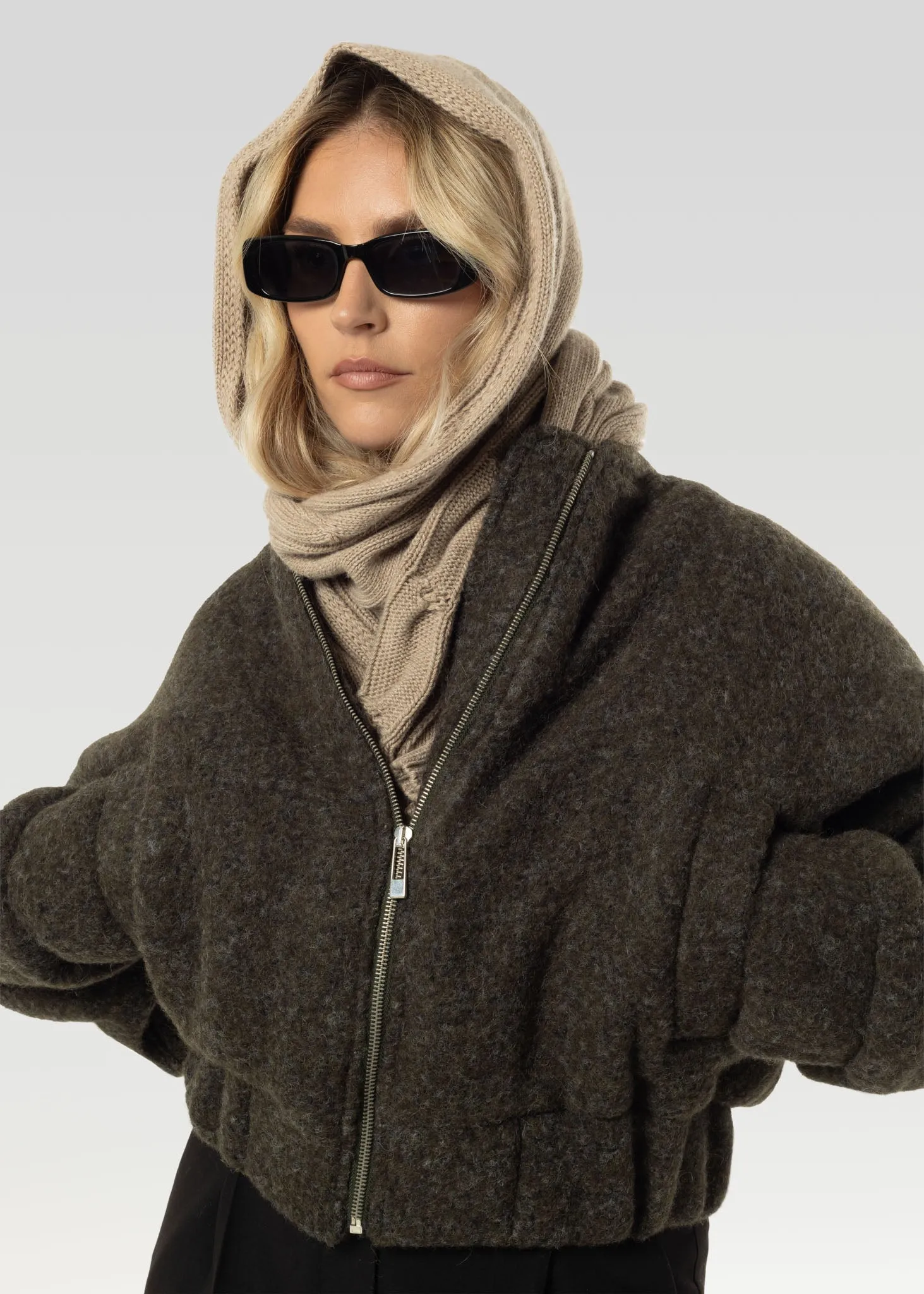 Henry Knitted Scarf Mocha Beige sold by Ivalo.com product image thumbnail 3