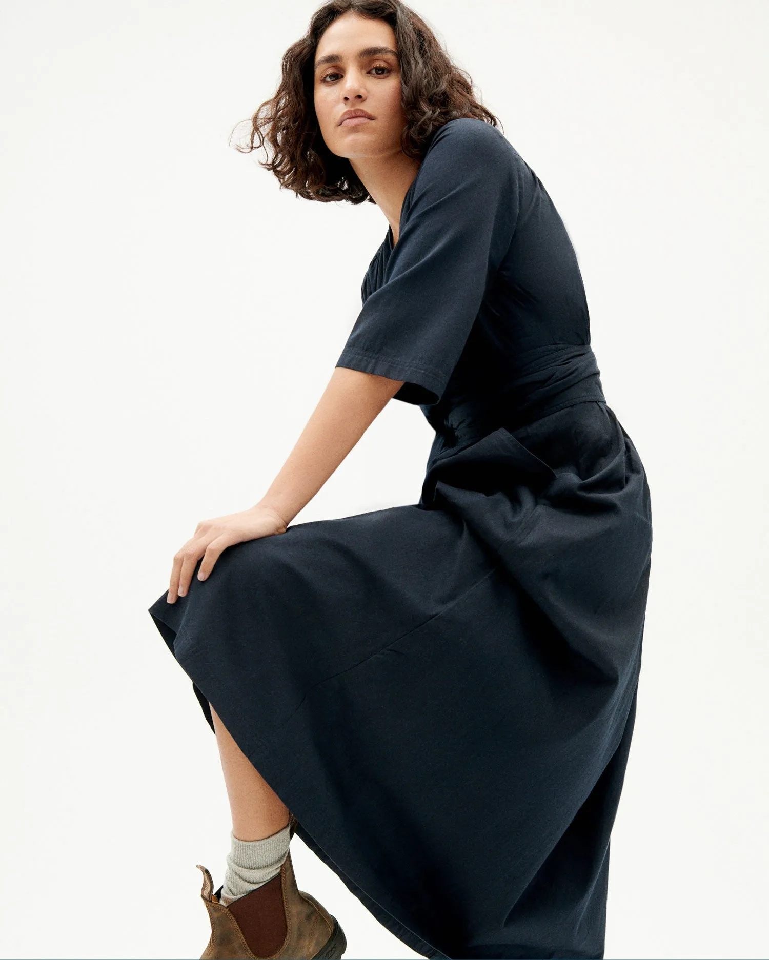 Angelica Dress Navy sold by Ivalo.com product image thumbnail 4