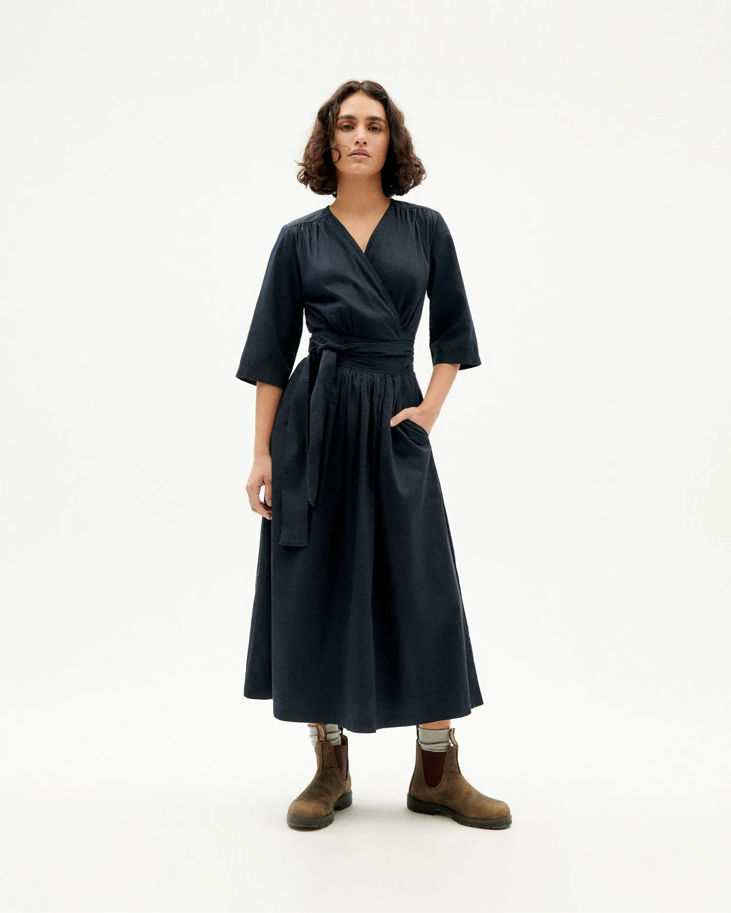 Angelica Dress Navy sold by Ivalo.com