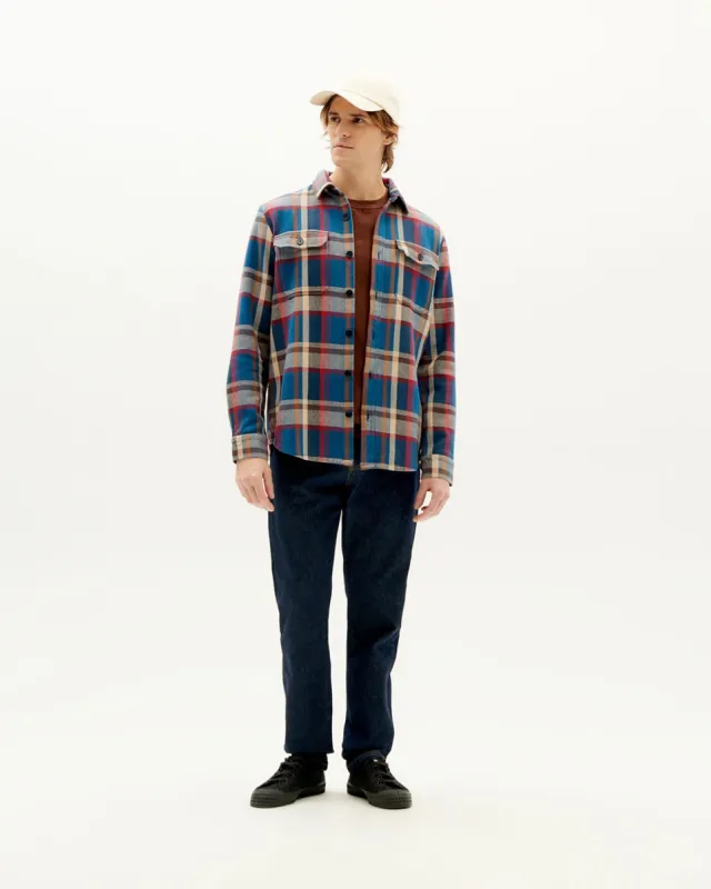 Lucas Overshirt Blue Checks sold by Ivalo.com