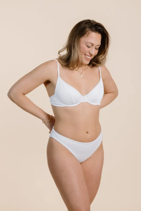Ella Bikini Bottom White sold by Ivalo.com