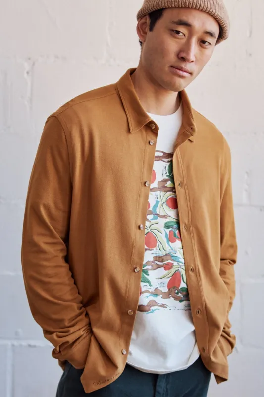 Kwale Men's Button-up Shirt Gold sold by Ivalo.com