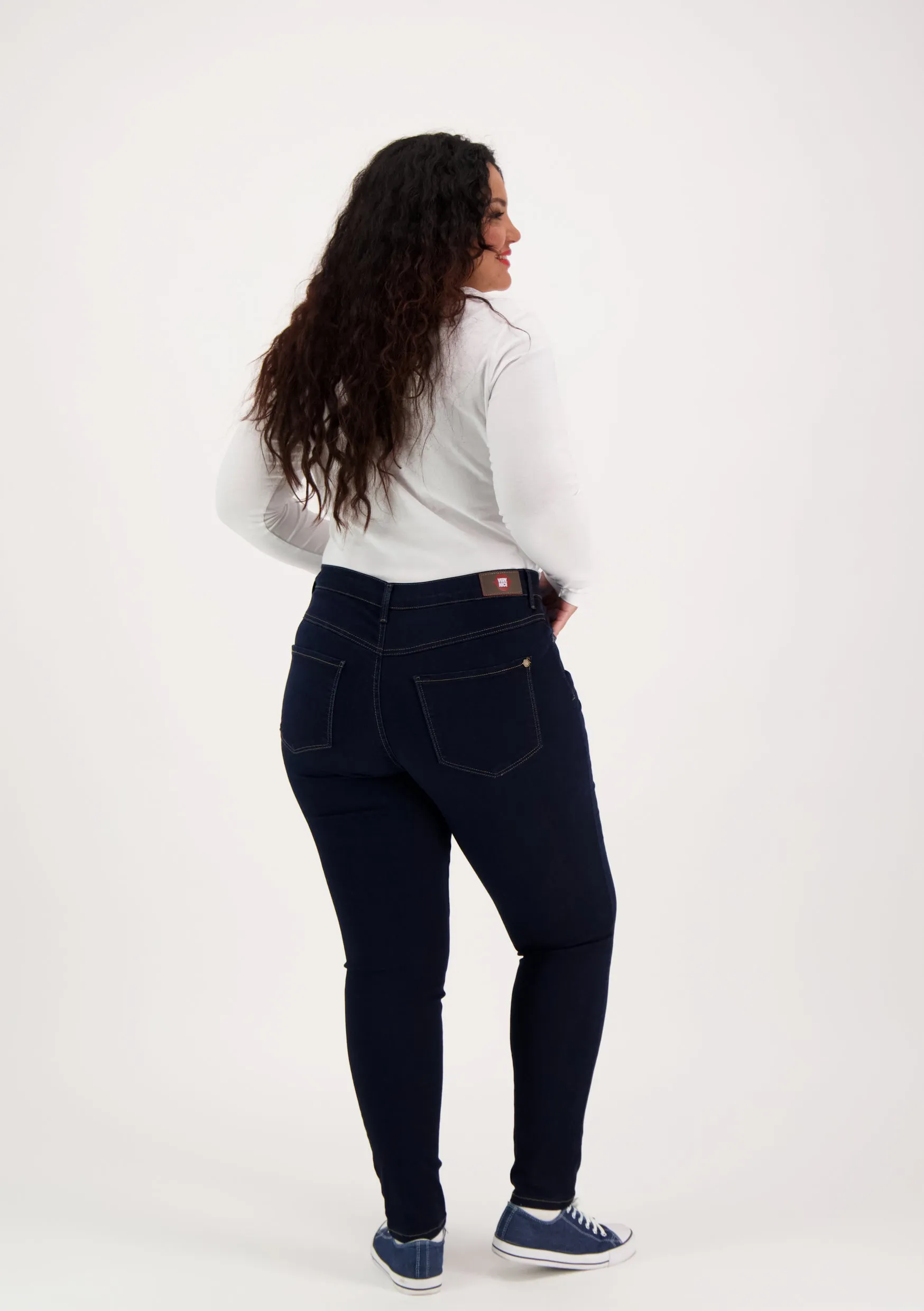 Suzie Super Stretch Skinny Jeans Dark Blue sold by Ivalo.com product image thumbnail 2