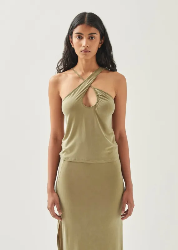 Luca Top Khaki sold by Ivalo.com