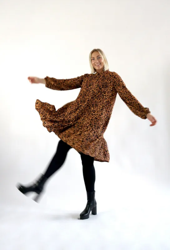Shirt Dress Leopard sold by Ivalo.com