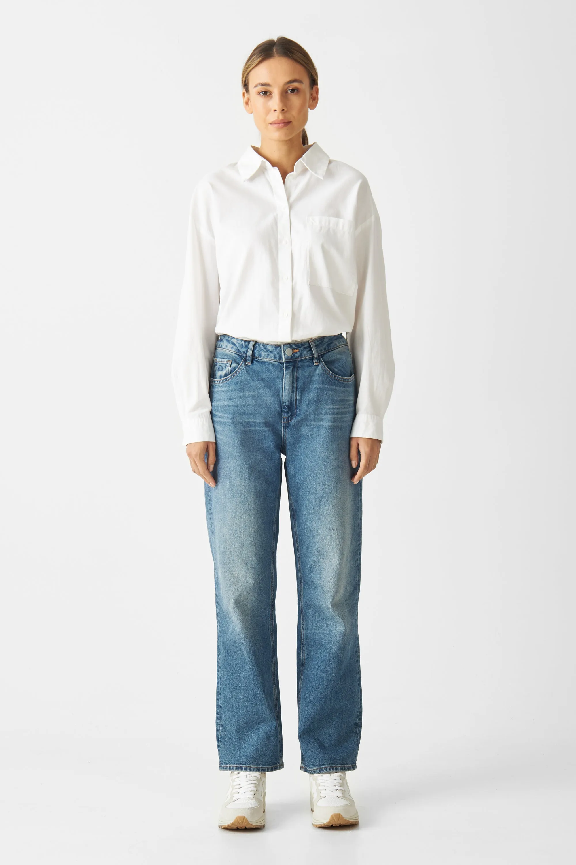 Morning Straight Jeans Vintage Blue sold by Ivalo.com