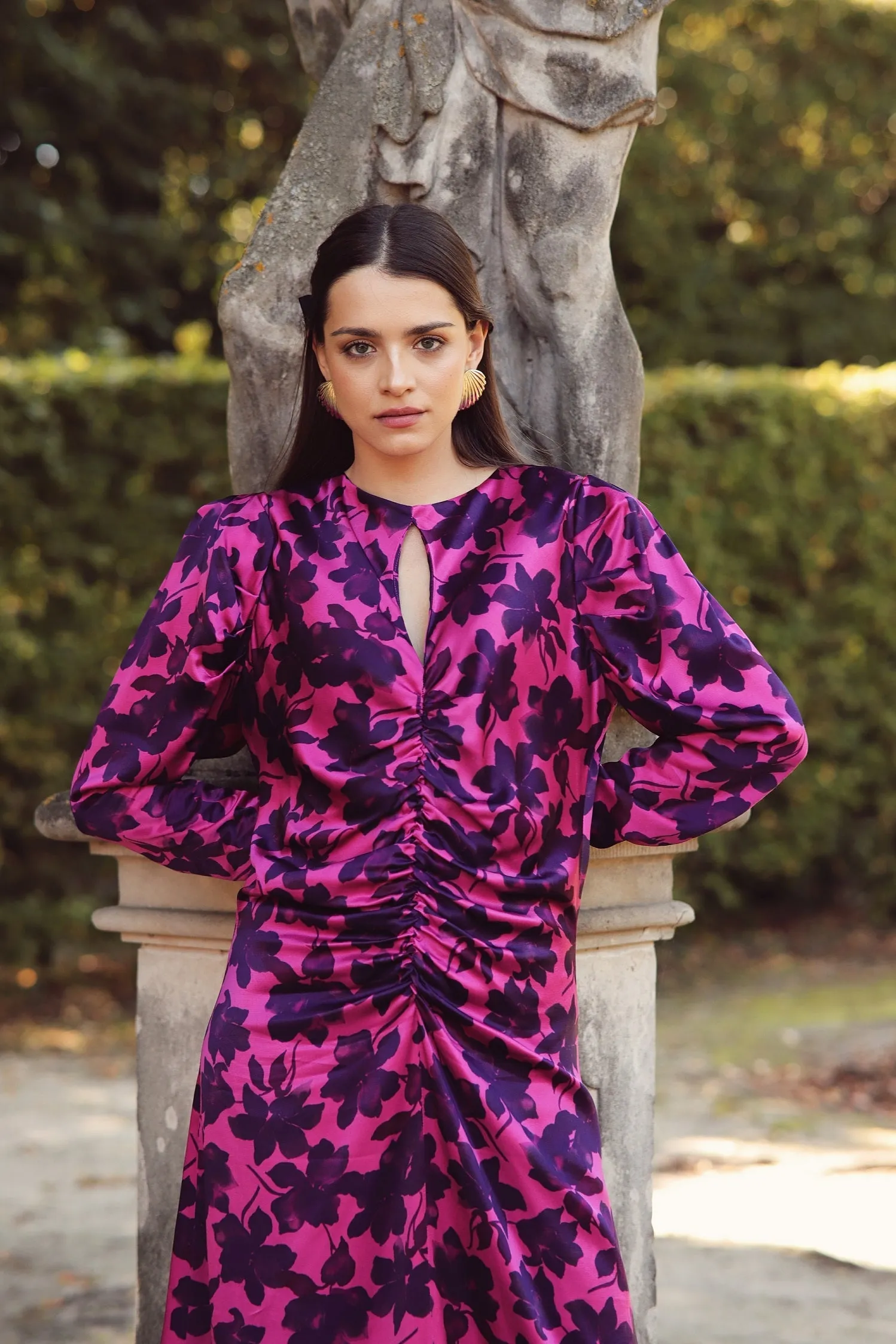 Layla Fuchia Dress sold by Ivalo.com product image thumbnail 3