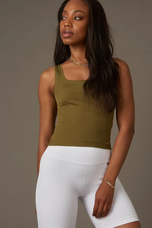 Gleam Top Olive Green sold by Ivalo.com