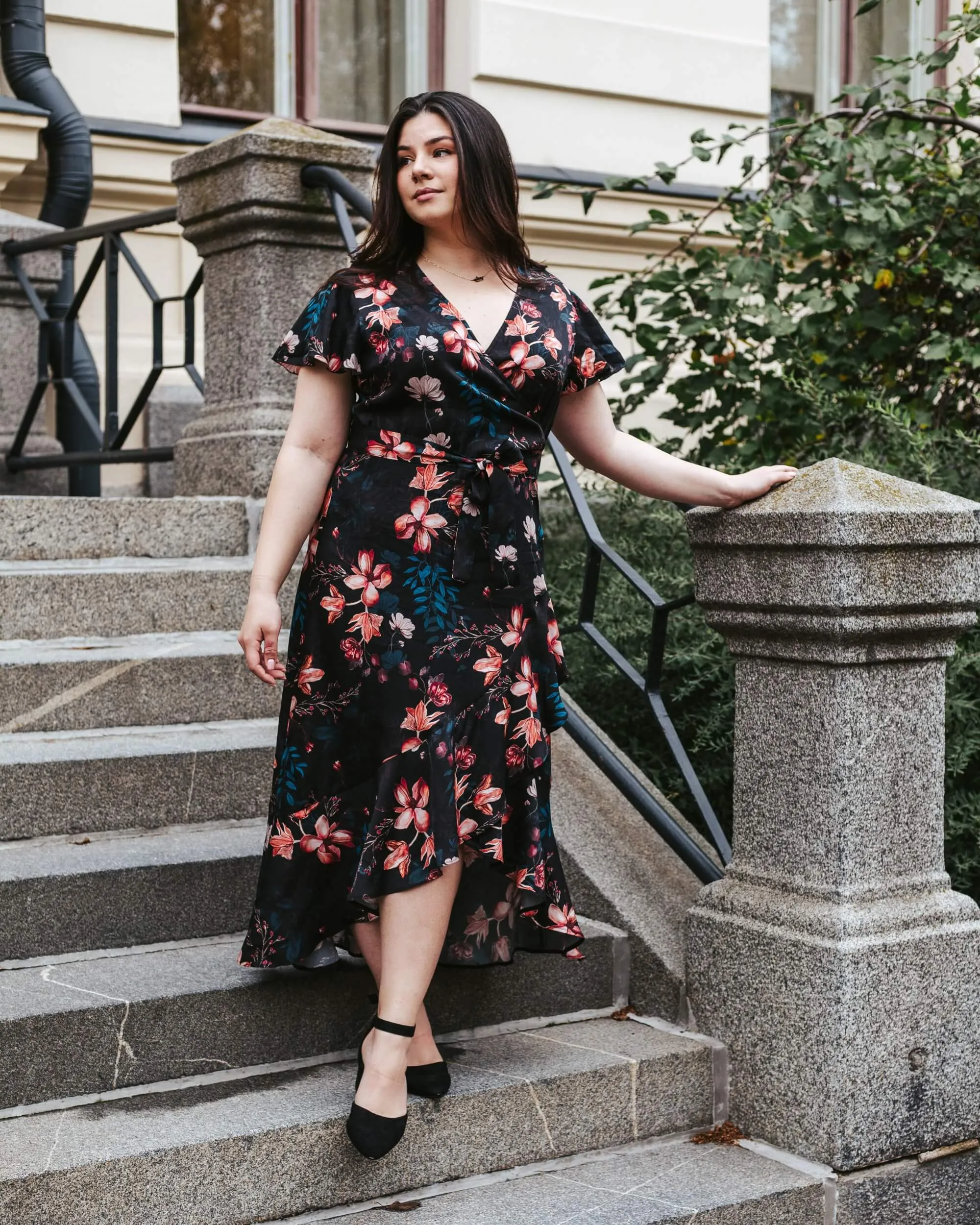 Annika Dress Versailles Blue sold by Ivalo.com