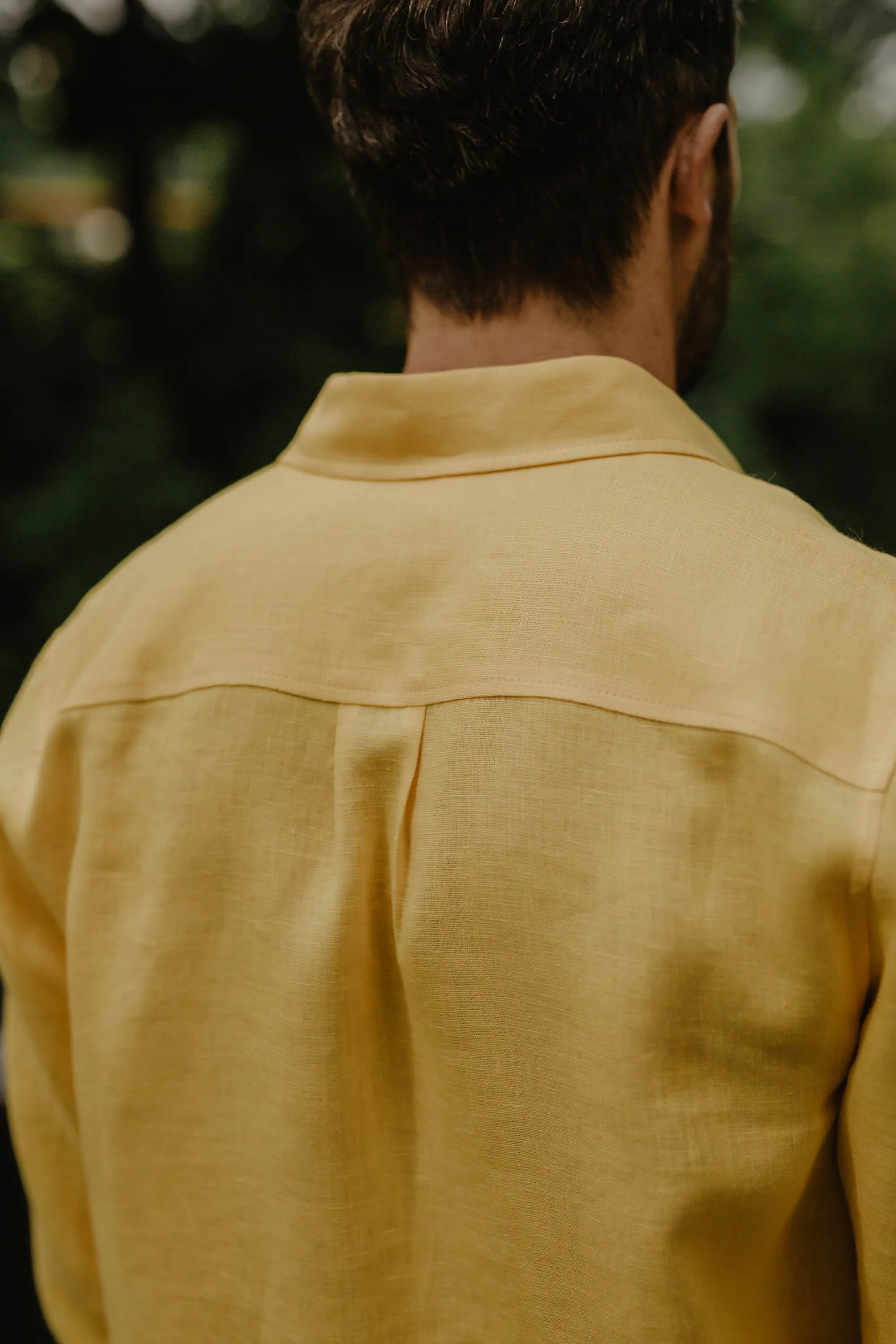 Naglis Men's Long Sleeve Linen Shirt sold by Ivalo.com product image thumbnail 5