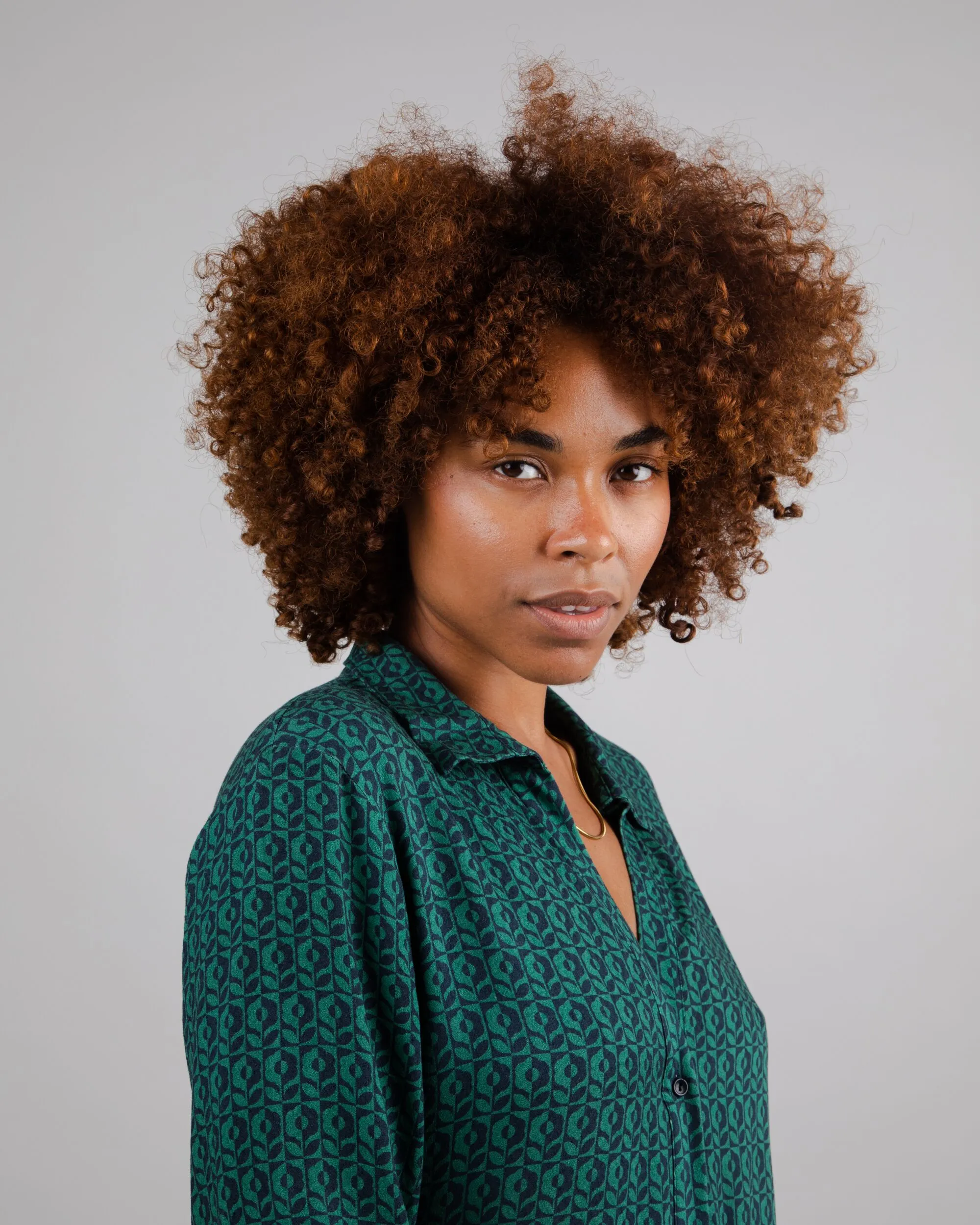 Sunflower Long Vneck Dress Green sold by Ivalo.com product image thumbnail 5