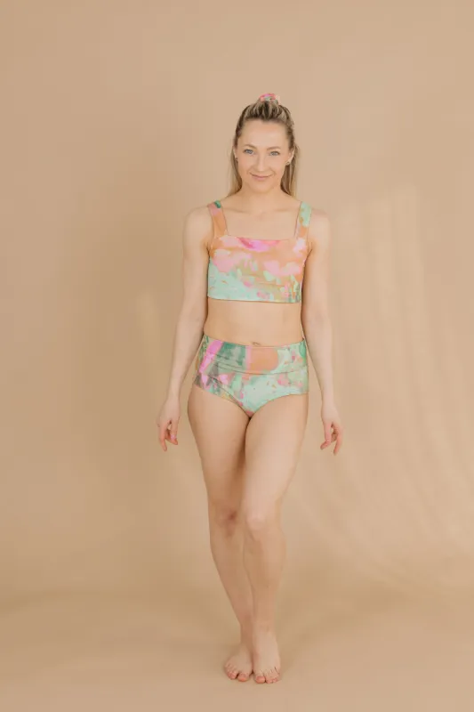 Usva Bikini Bottom Berry Sweet Pastel Green/Pink sold by Ivalo.com