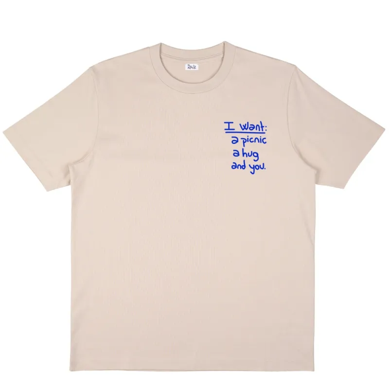 Picnic T-Shirt Beige sold by Ivalo.com
