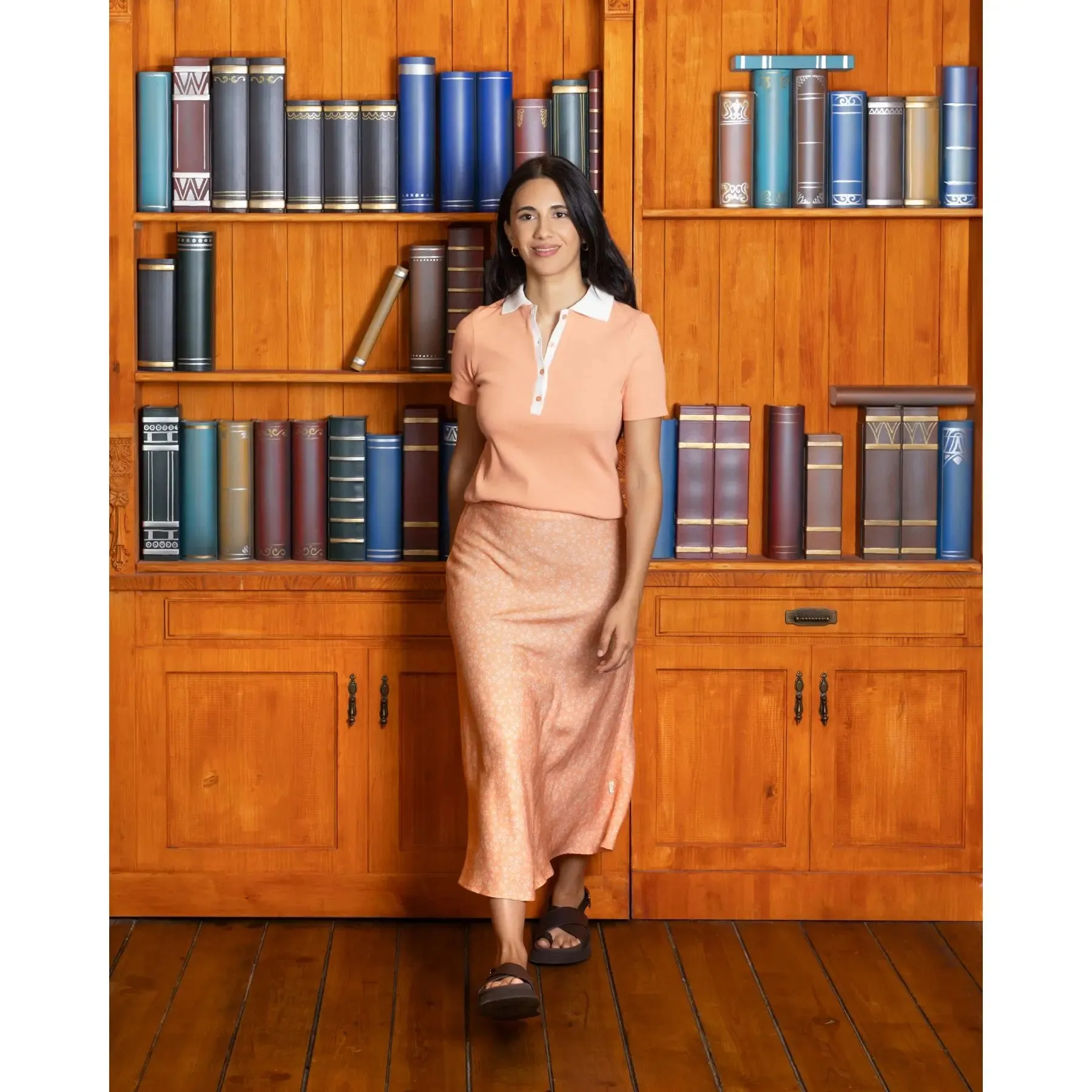 Navigli Polo T-Shirt Apricot sold by Ivalo.com product image thumbnail 3