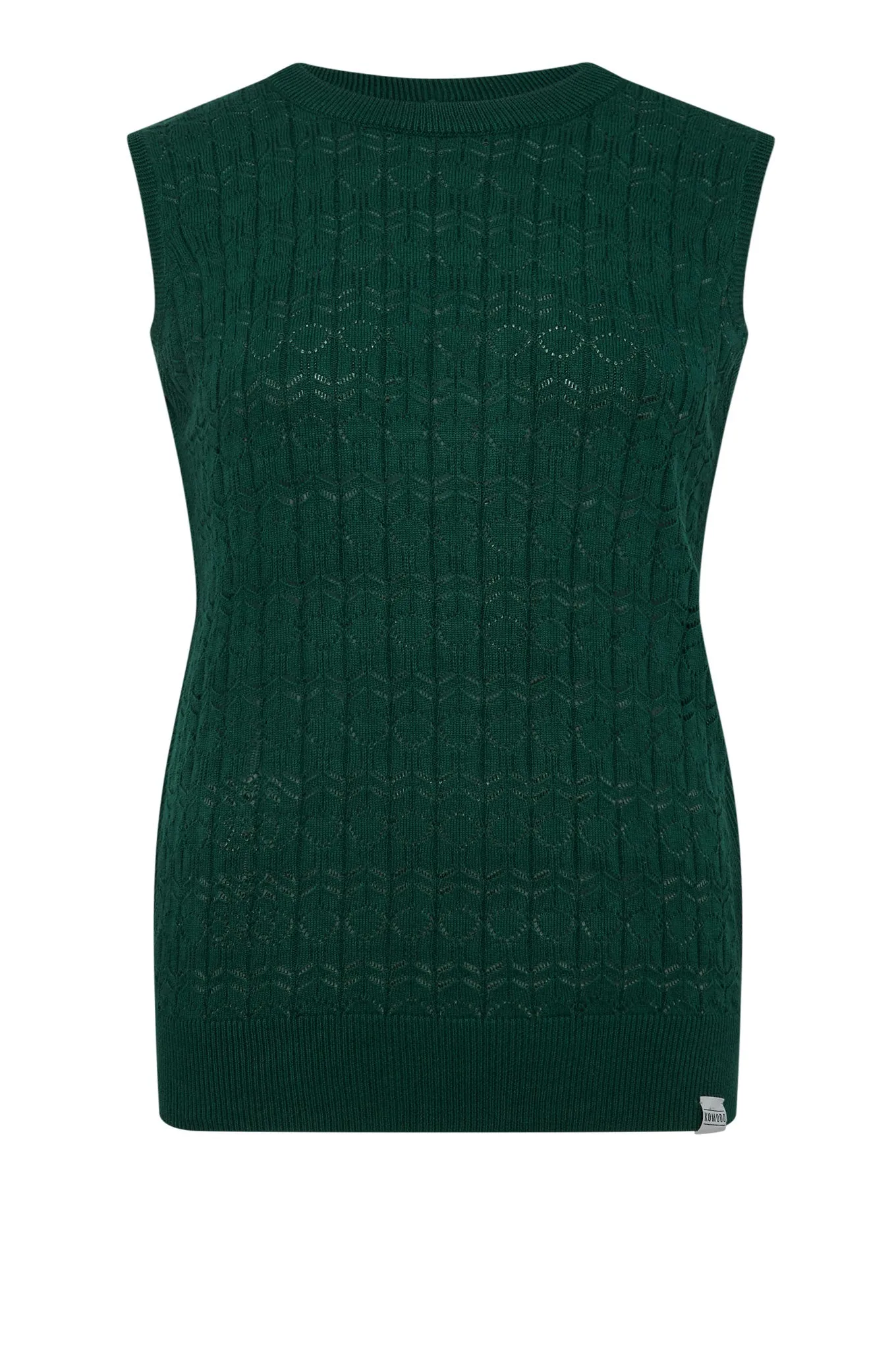 Mila Knitted Top Dark Green sold by Ivalo.com