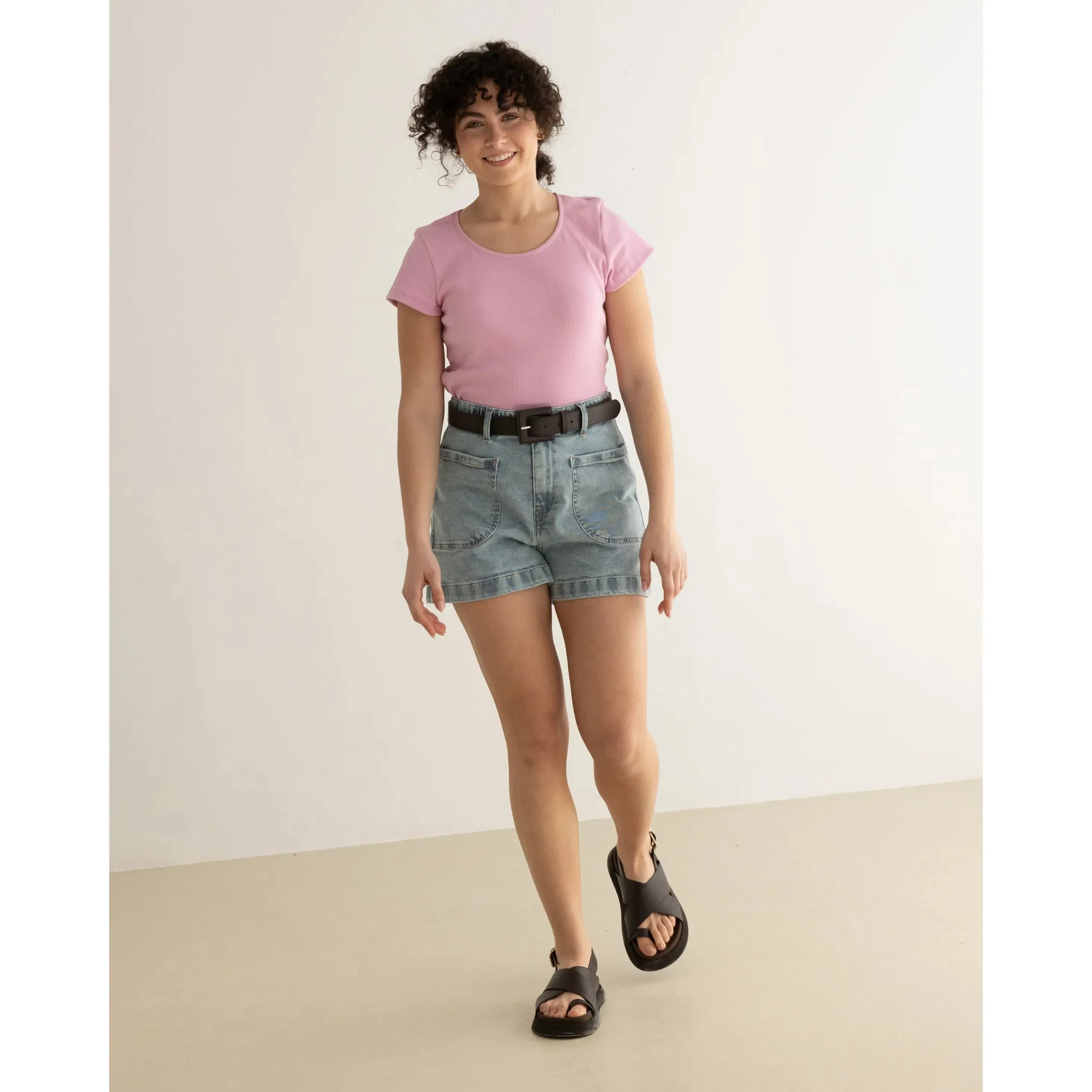 Clotsy Brand T-Shirt Pink sold by Ivalo.com product image thumbnail 3